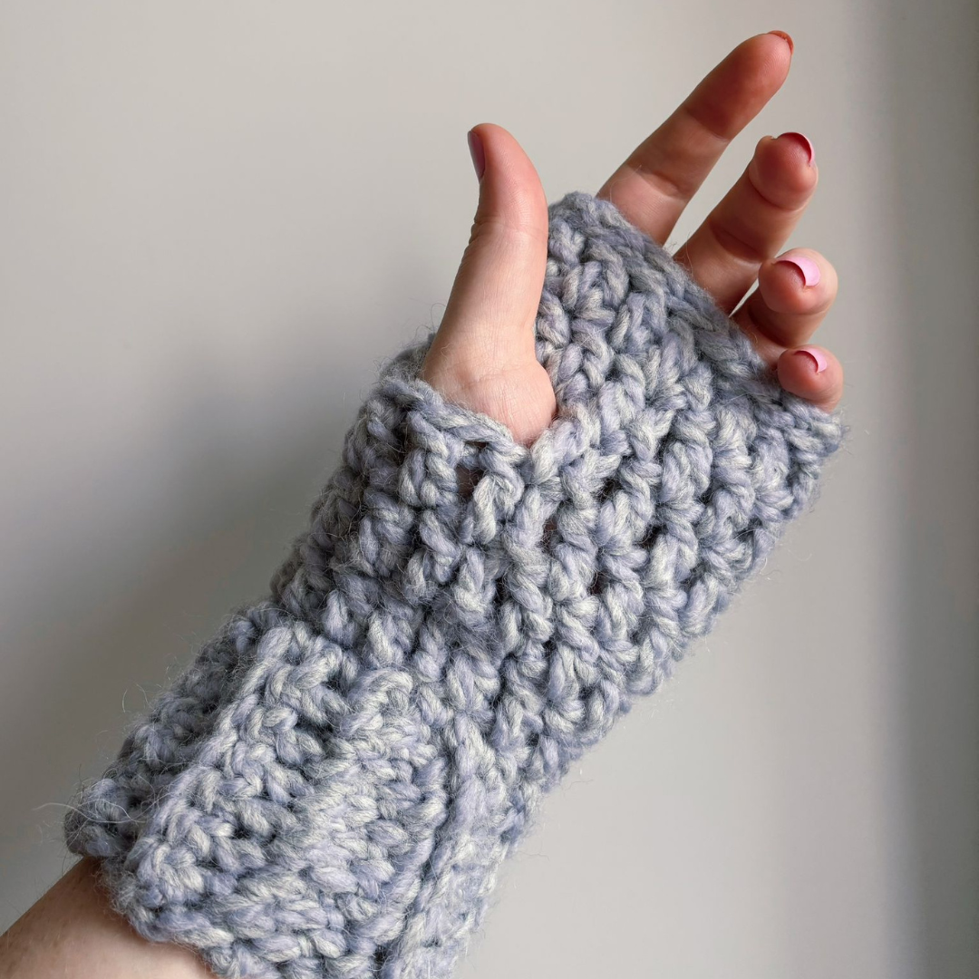 Crochet Hand Mitts