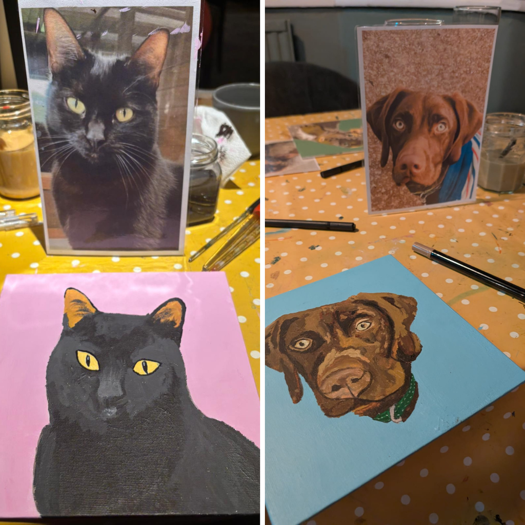 Paws and Paint in Sandbach (17/04/26)