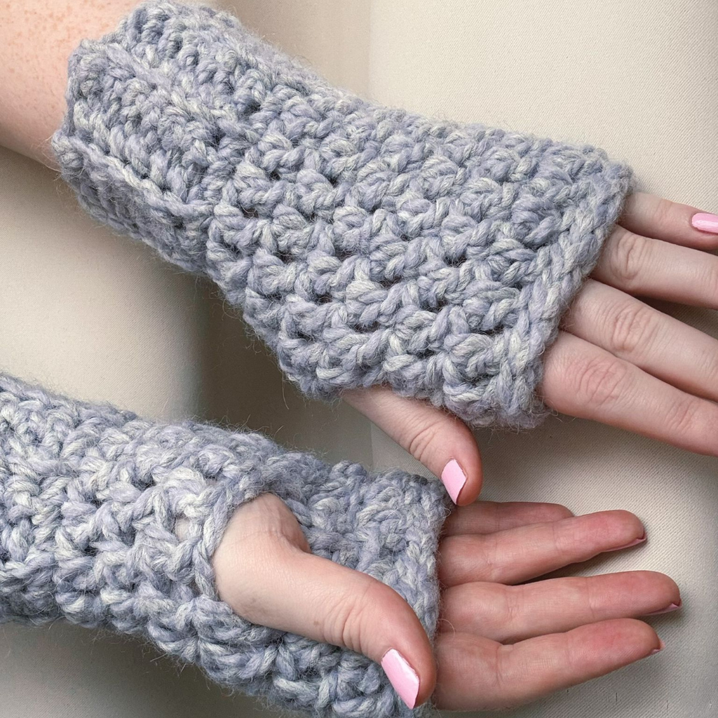 Crochet Hand Mitts