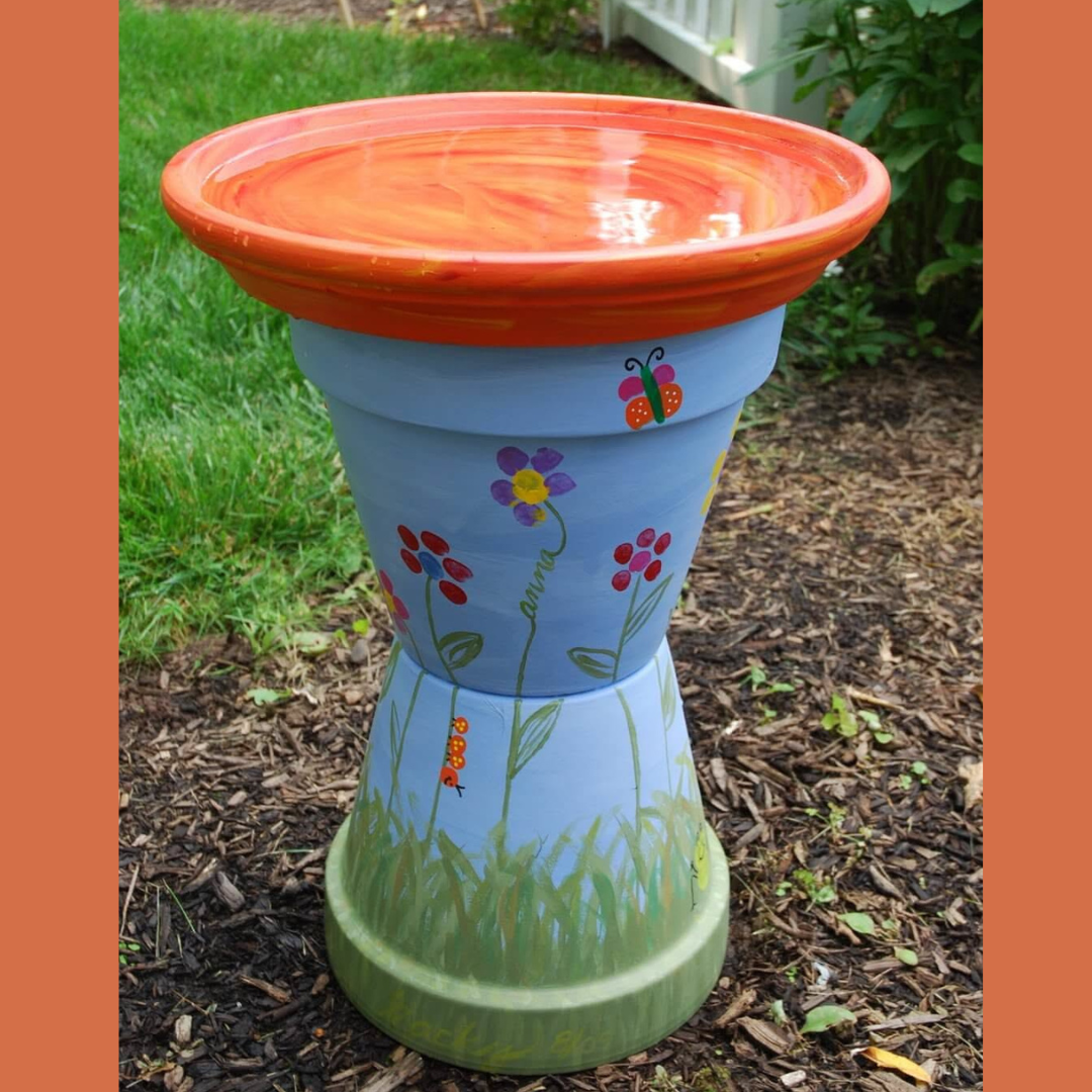 Painted Bird Baths - Daytime Event (09/08/26)