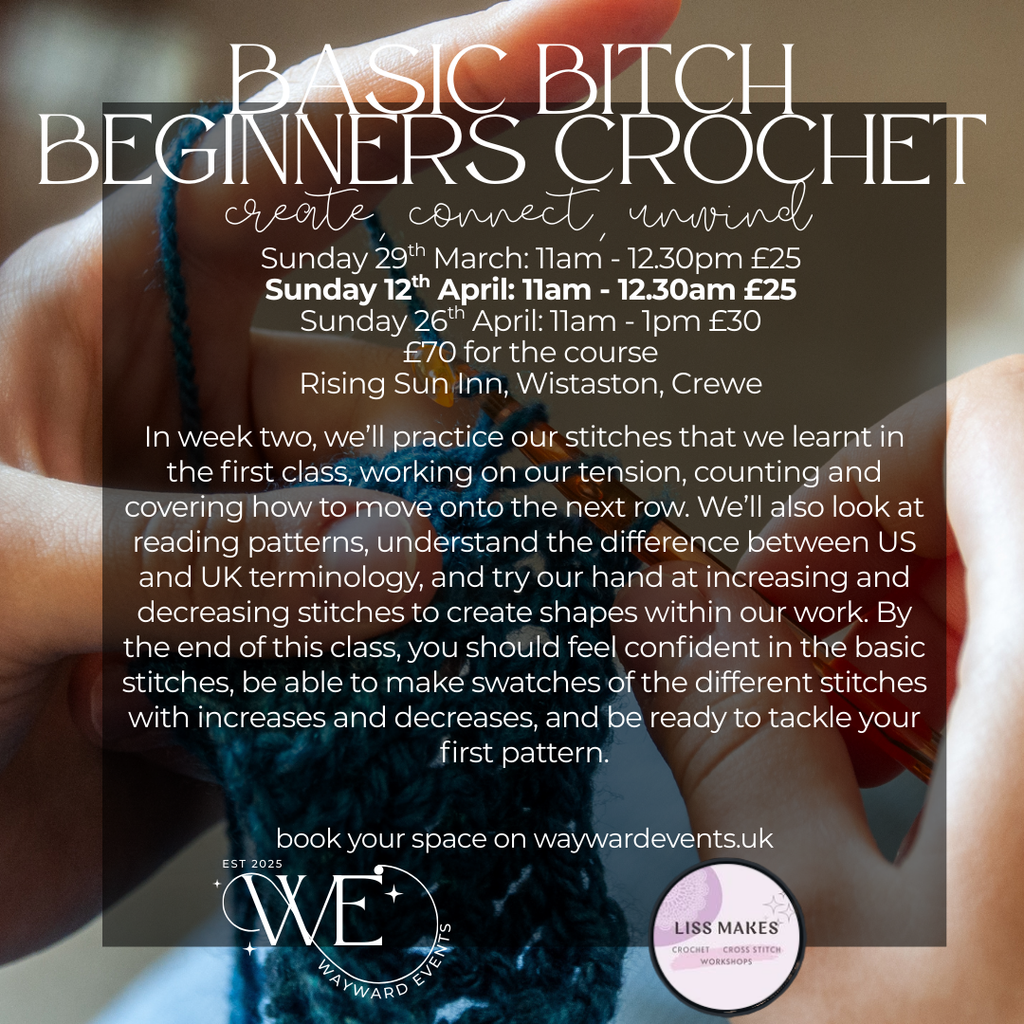 Basic Bitch Beginners Crochet Course