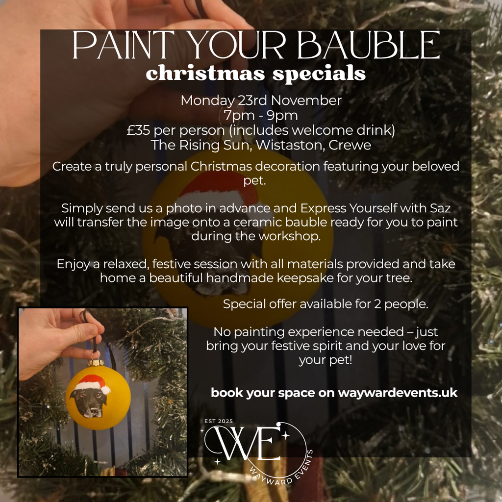 Paint your Bauble in Crewe (23/11/26)