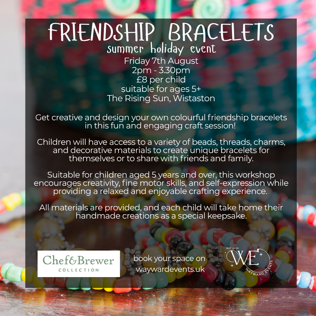 Friendship Bracelets - Children's Event