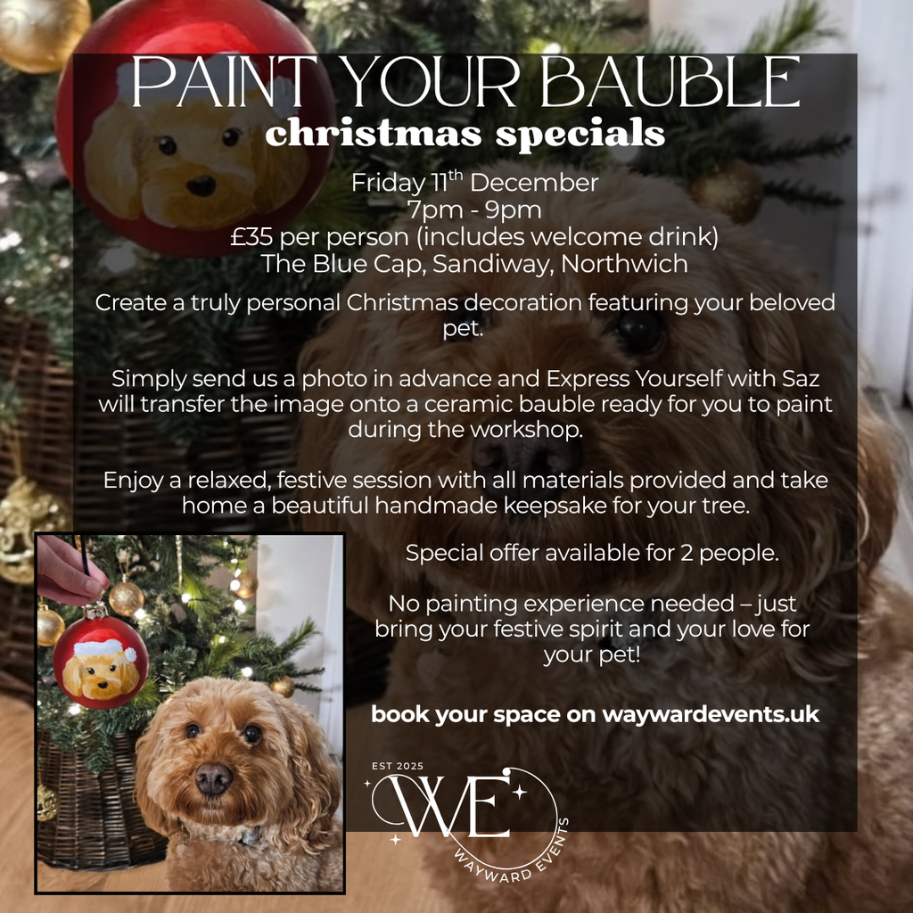 Paint your Bauble in Northwich (11/12/26)
