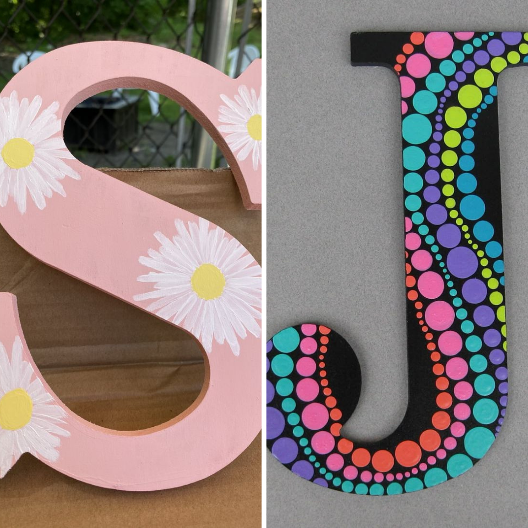 Paint your own Wooden Initial - Children's Event