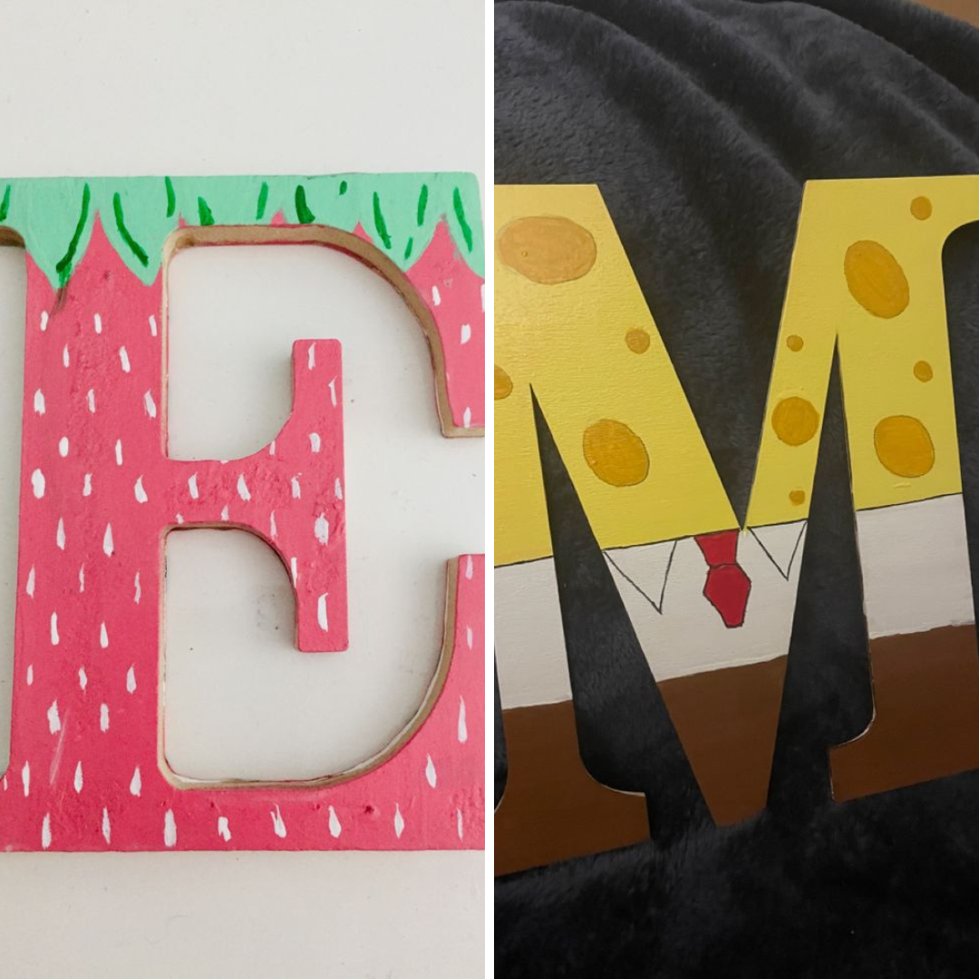 Paint your own Wooden Initial - Children's Event