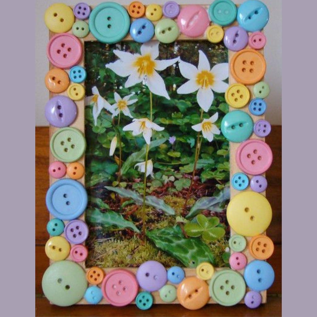Button Photo Frames - Children's Event