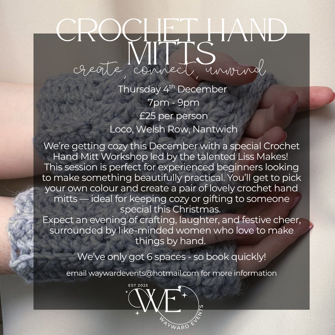 Crochet Hand Mitts