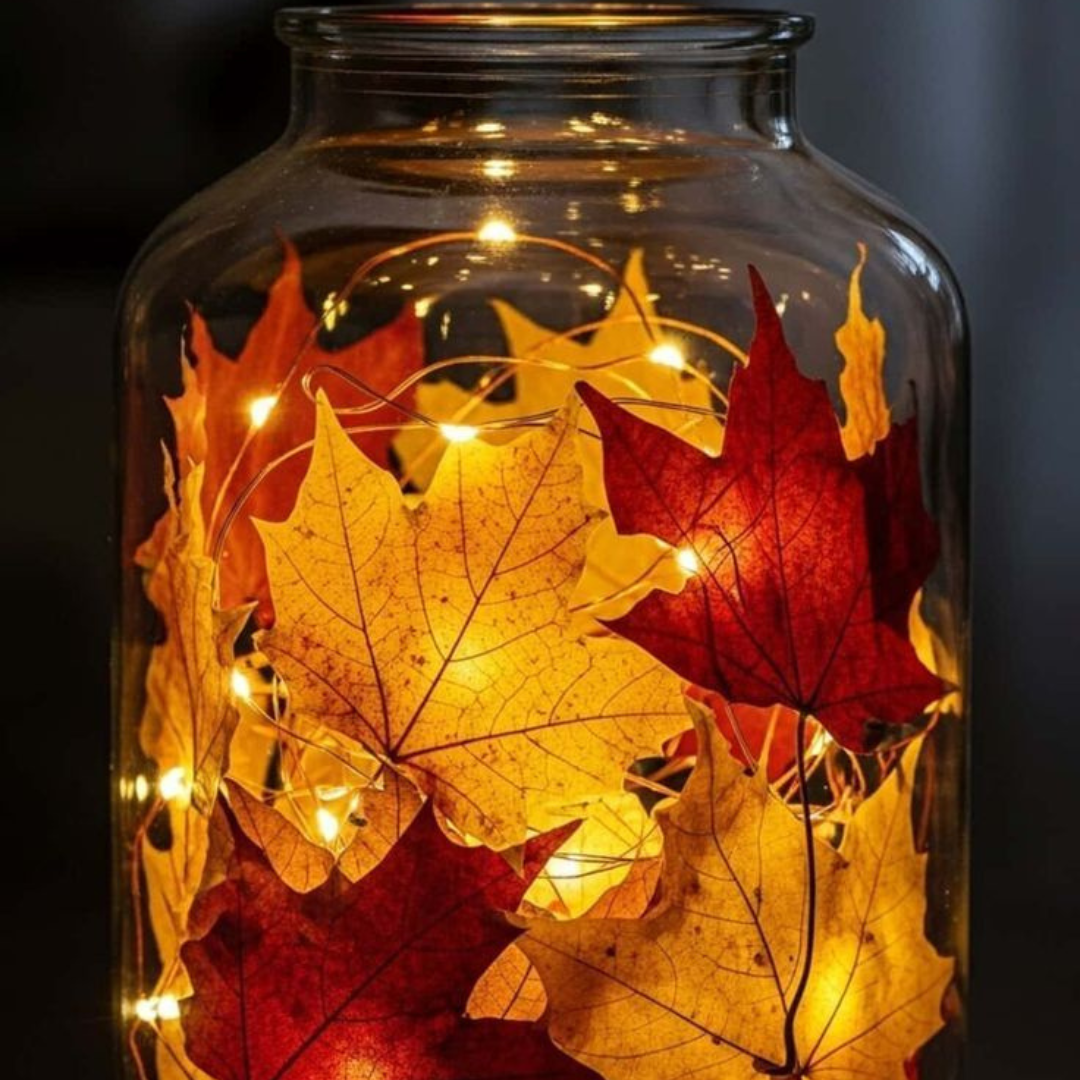 Autumn Leaves: Tealight Jar Holders (08/09/26)