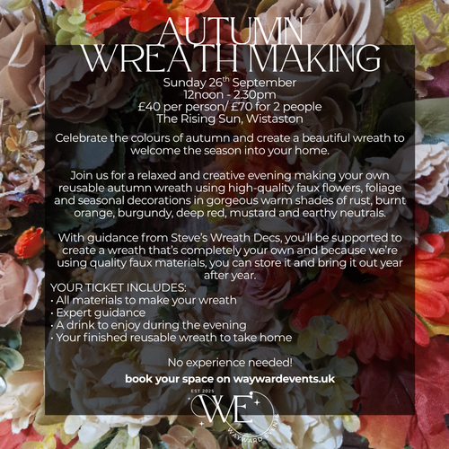Autumn Wreath Making (26/09/26)