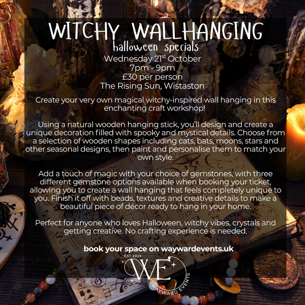 Witchy Wallhanging (21/10/26)