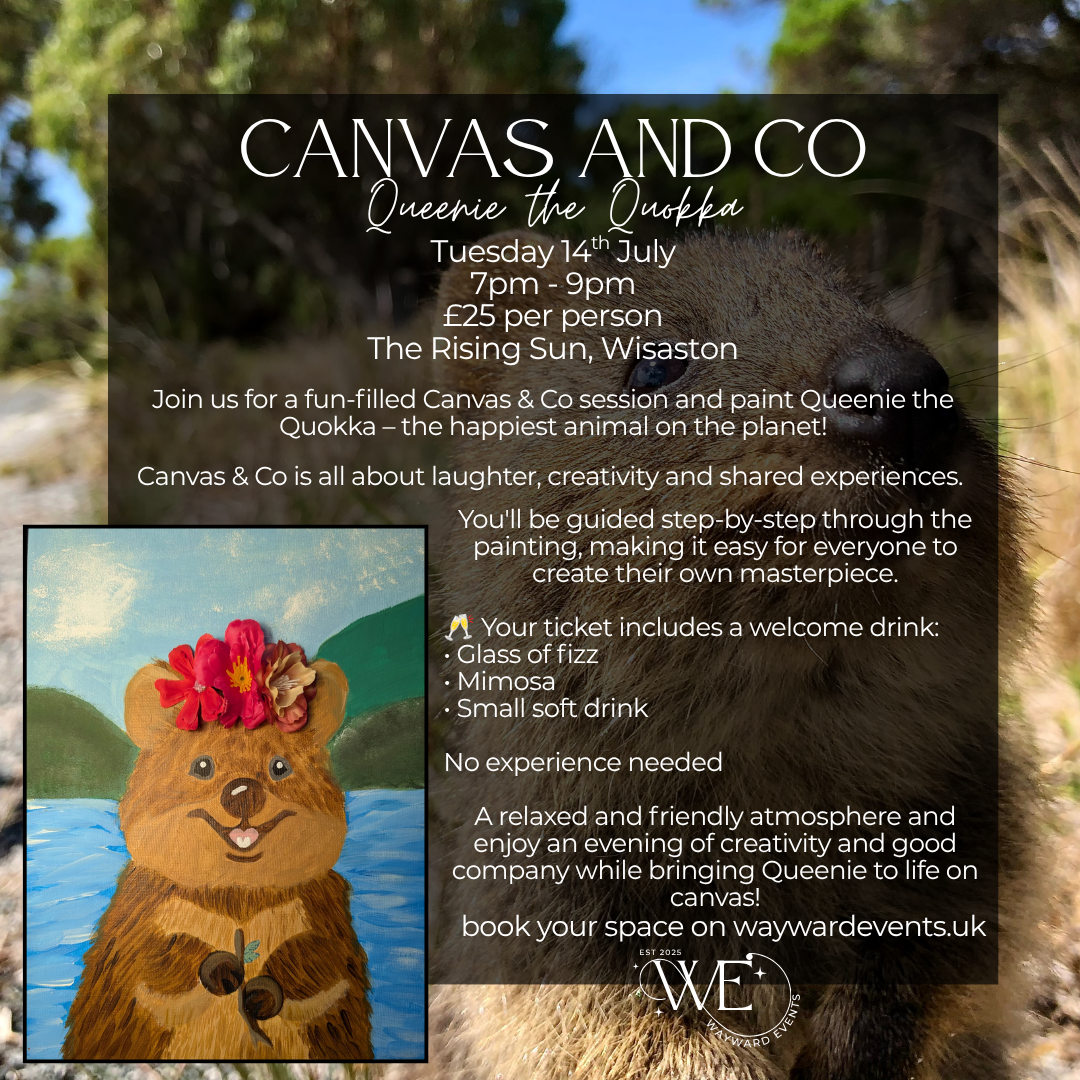 Canvas & Co - Queenie the Quokka (14/07/26)