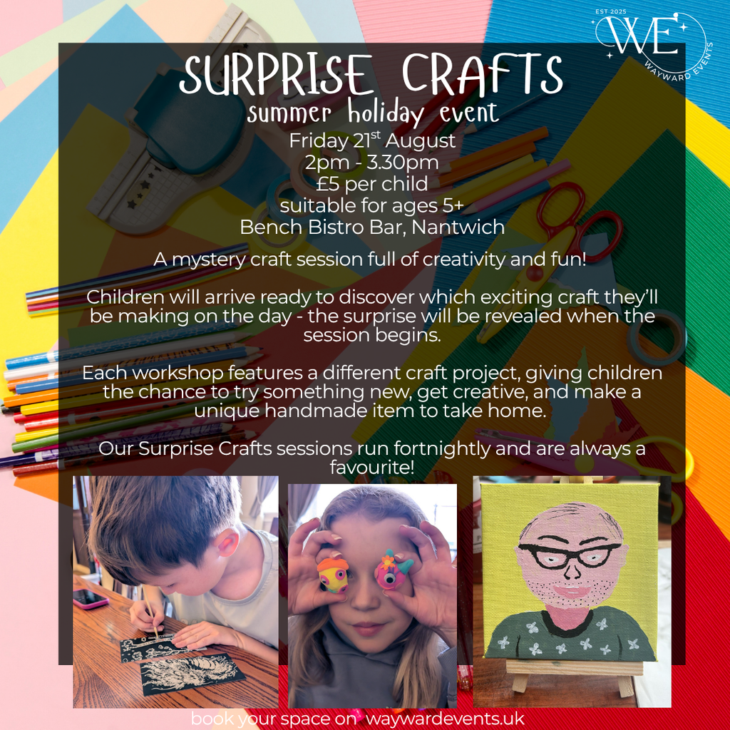 Surprise Craft - Children's Event (21/08/26)
