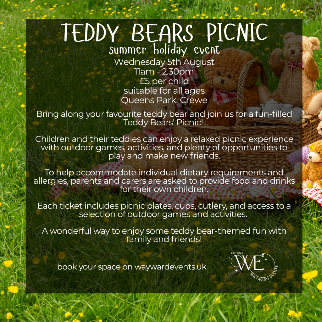 Teddy's Bear Picnic - Children's Event